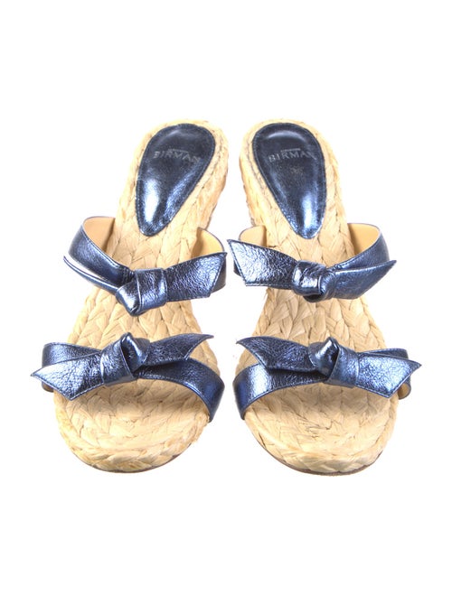 Alexandre Birman Leather Espadrilles