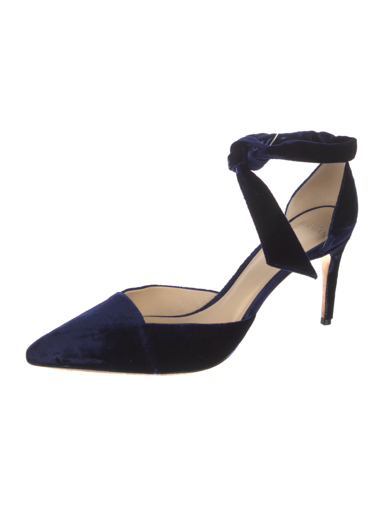 Alexandre Birman Suede D'Orsay Pumps