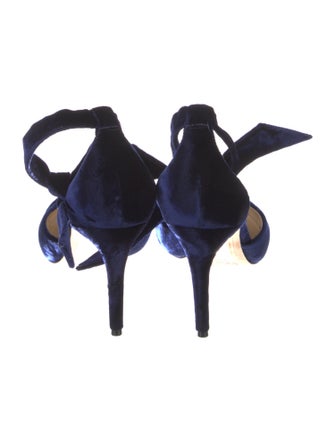 Alexandre Birman Suede D'Orsay Pumps