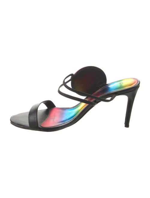 Alexandre Birman Leather Slides