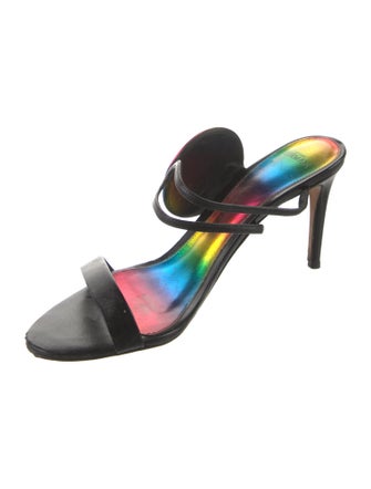 Alexandre Birman Leather Slides