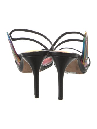 Alexandre Birman Leather Slides