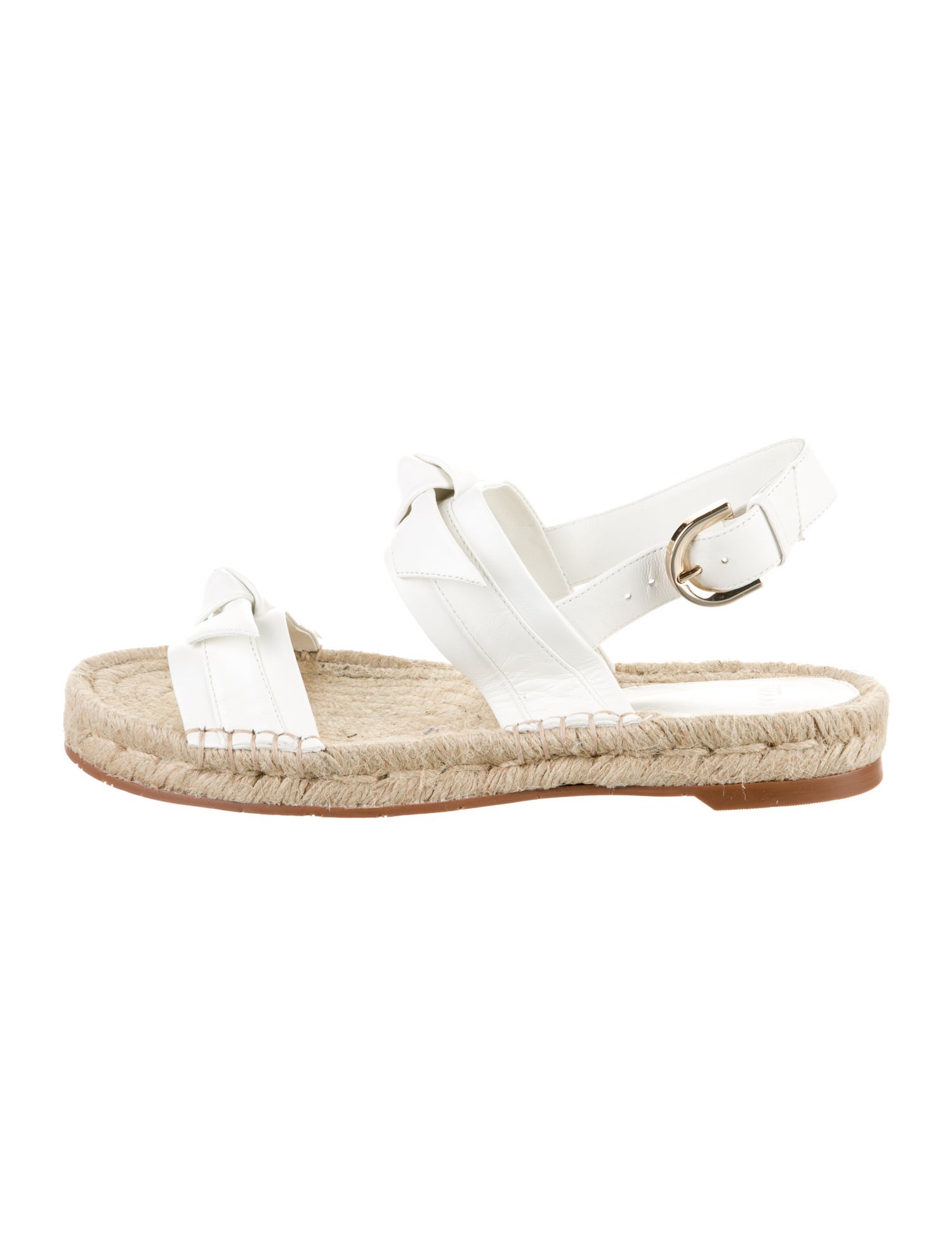 Alexandre Birman Leather Espadrilles