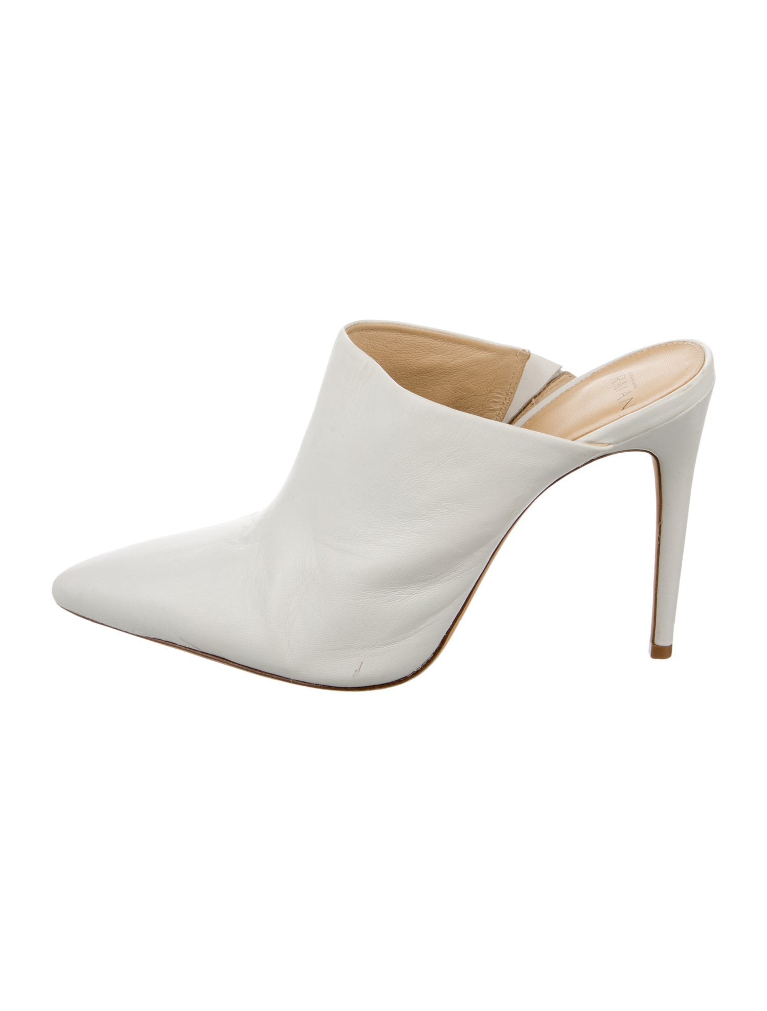 Alexandre Birman Leather Mules