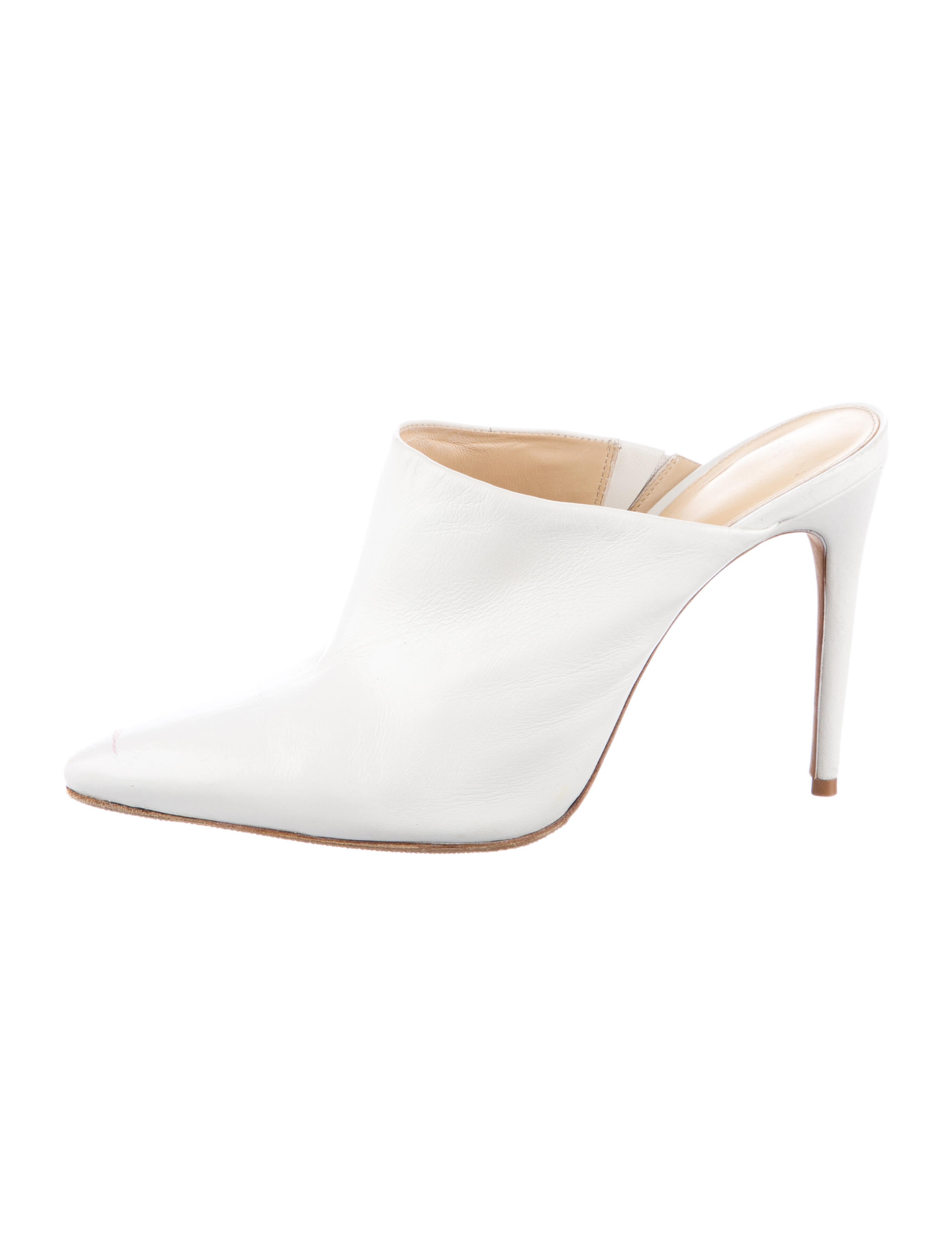 Alexandre Birman Leather Mules