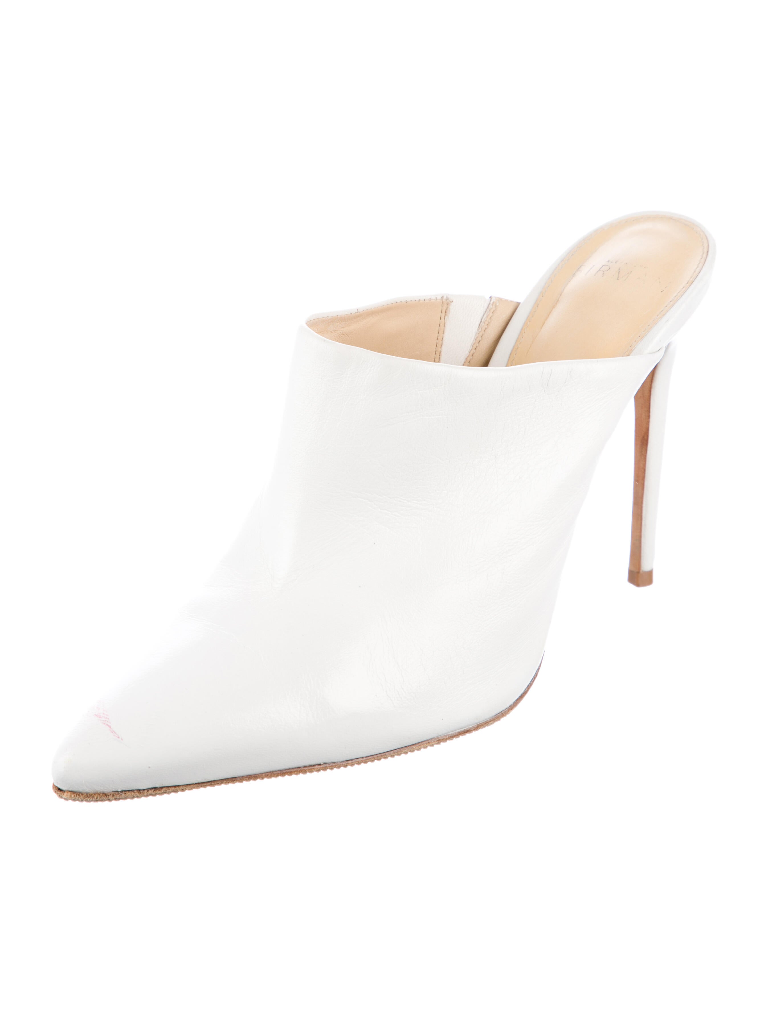 Alexandre Birman Leather Mules