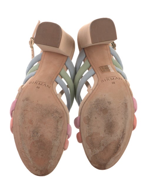 Alexandre Birman Suede Slingback Sandals