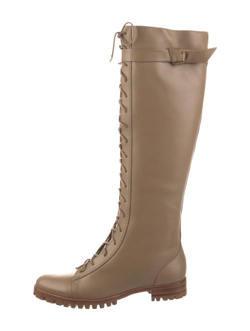 Alexandre Birman Leather Lace-Up Boots