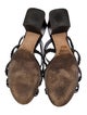 Alexandre Birman Leather Braided Accents Slides