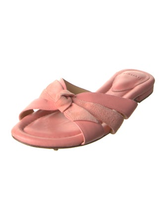 Alexandre Birman Leather Slides