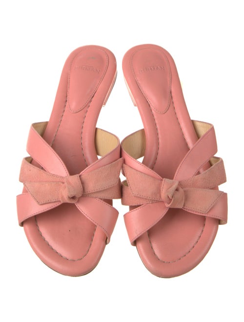 Alexandre Birman Leather Slides
