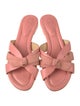 Alexandre Birman Leather Slides