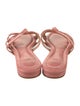 Alexandre Birman Leather Slides
