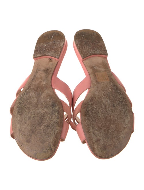 Alexandre Birman Leather Slides