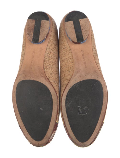 Alexandre Birman Animal Print Ballet Flats