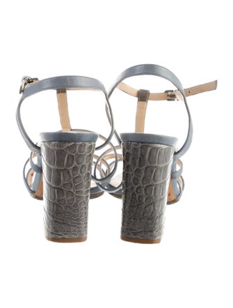 Alexandre Birman Leather Gladiator Sandals