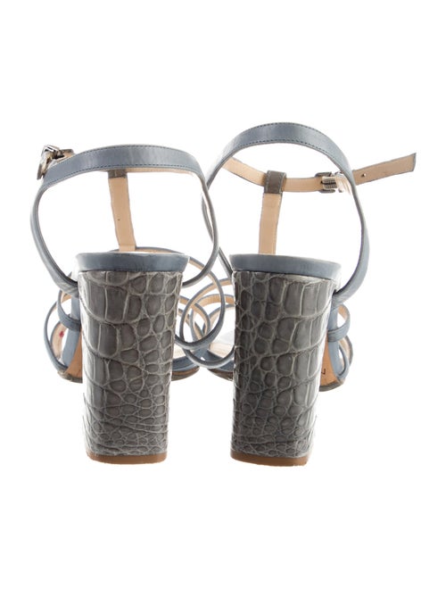 Alexandre Birman Leather Gladiator Sandals