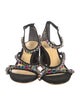 Alexandre Birman Suede Crystal Embellishments Sandals
