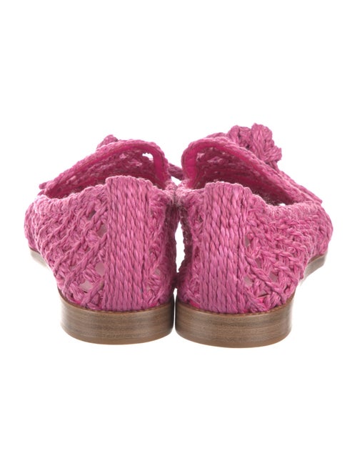 Alexandre Birman Straw Loafers