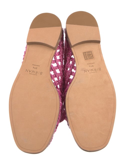 Alexandre Birman Straw Loafers