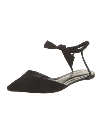 Alexandre Birman Suede Slingback Flats