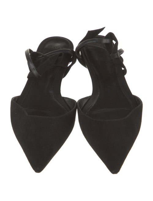 Alexandre Birman Suede Slingback Flats