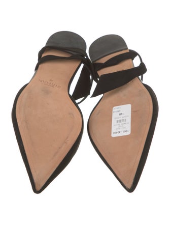 Alexandre Birman Suede Slingback Flats