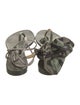 Alexandre Birman Leather T-Strap Sandals