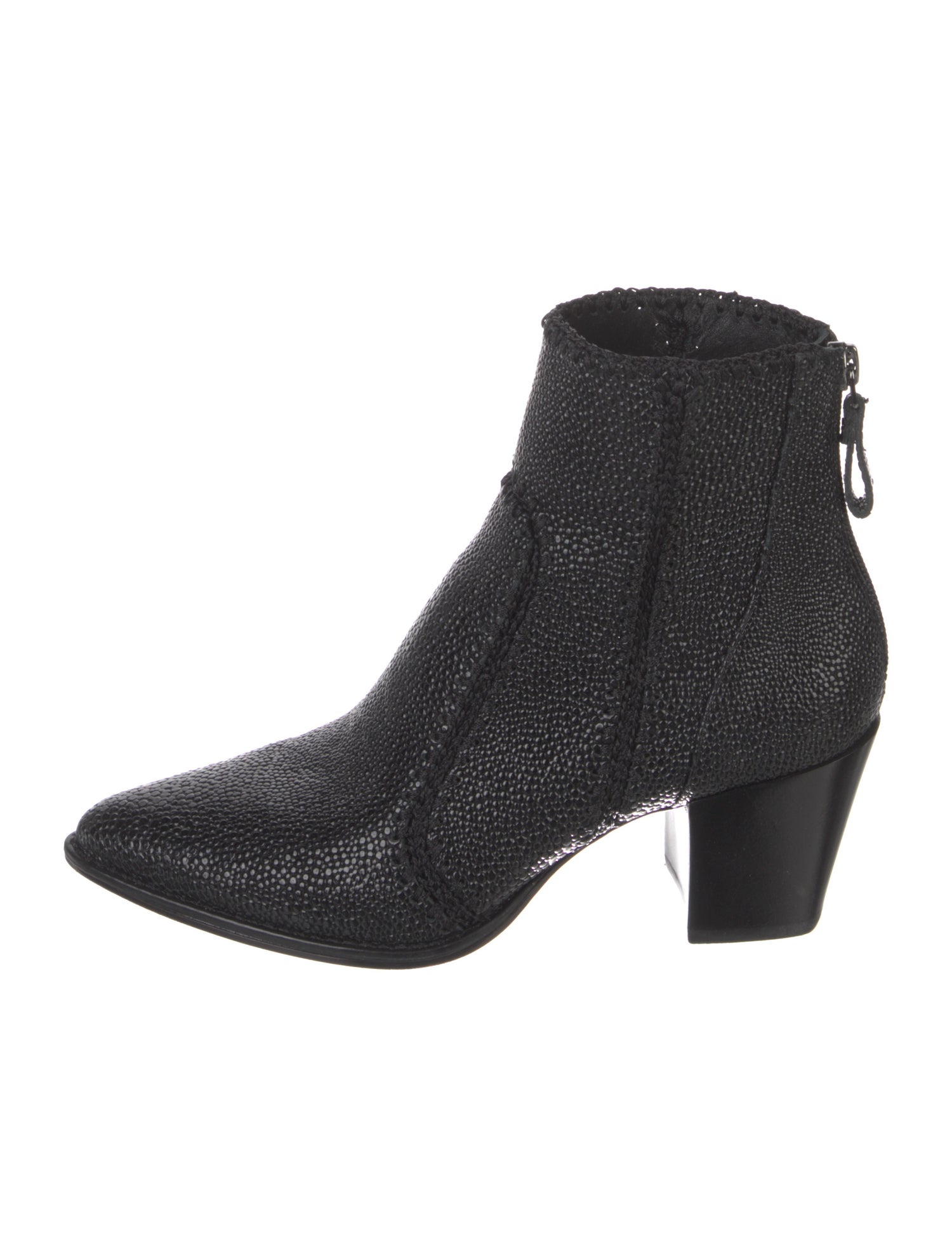 Alexandre Birman Leather Sock Boots