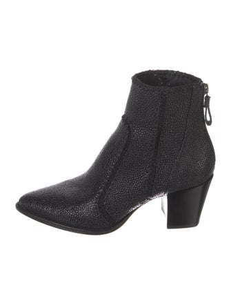 Alexandre Birman Leather Sock Boots