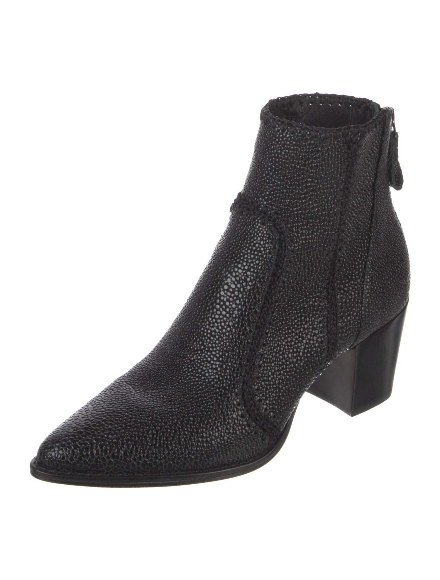 Alexandre Birman Leather Sock Boots