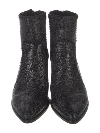 Alexandre Birman Leather Sock Boots