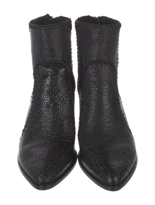 Alexandre Birman Leather Sock Boots