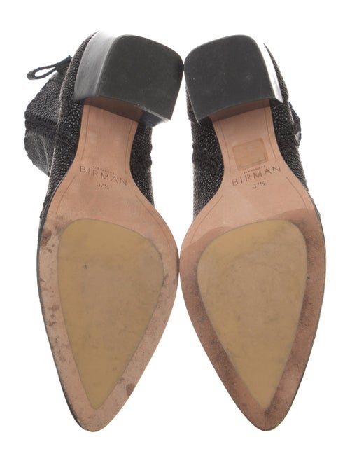 Alexandre Birman Leather Sock Boots