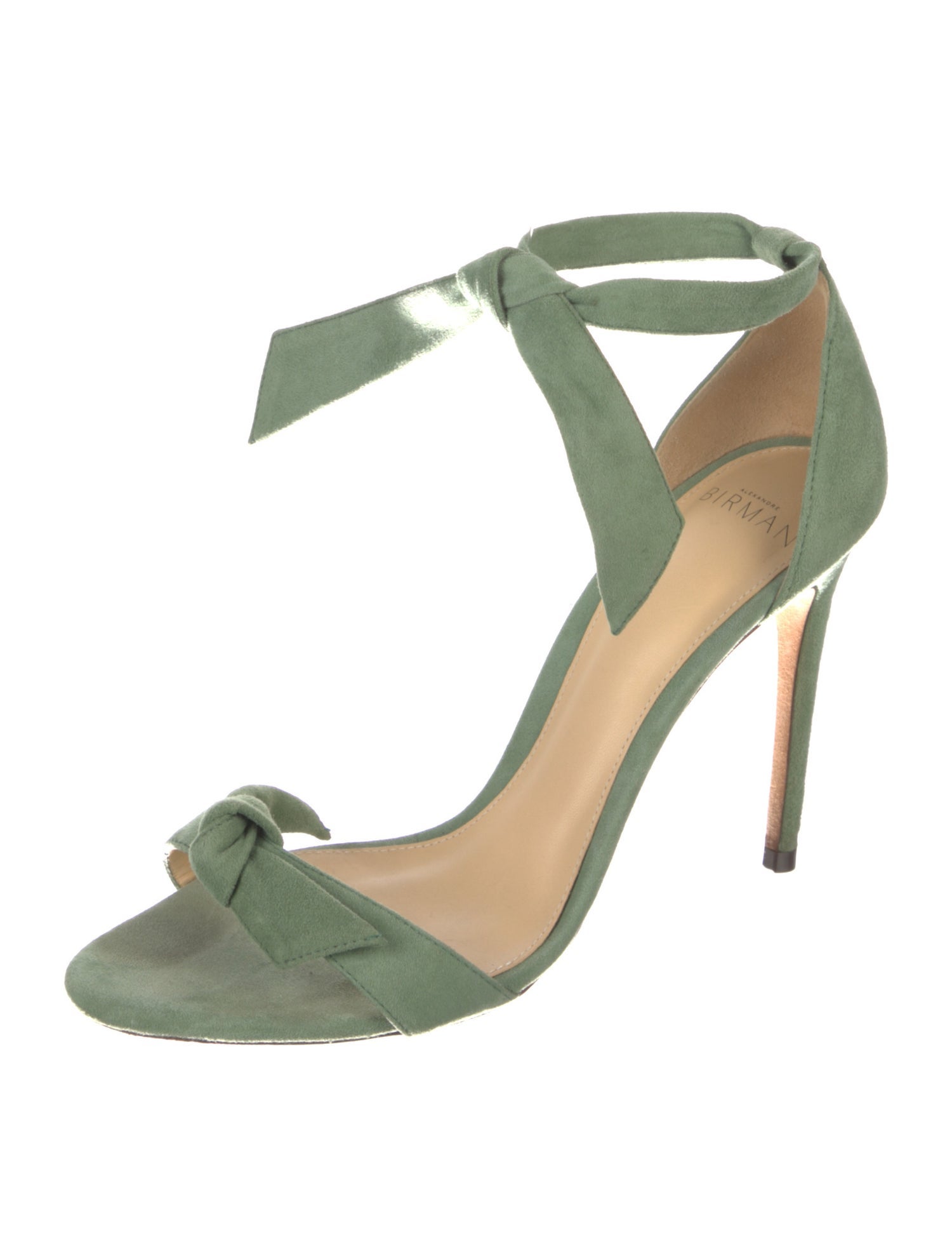 Alexandre Birman Suede D'Orsay Pumps