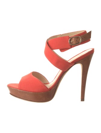 Alexandre Birman Canvas Sandals