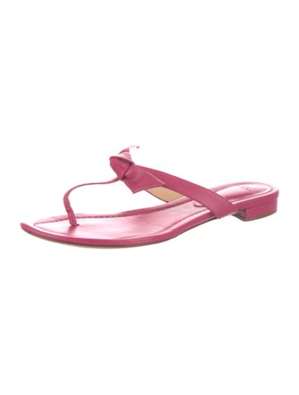 Alexandre Birman Leather Slides