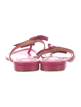 Alexandre Birman Leather Slides