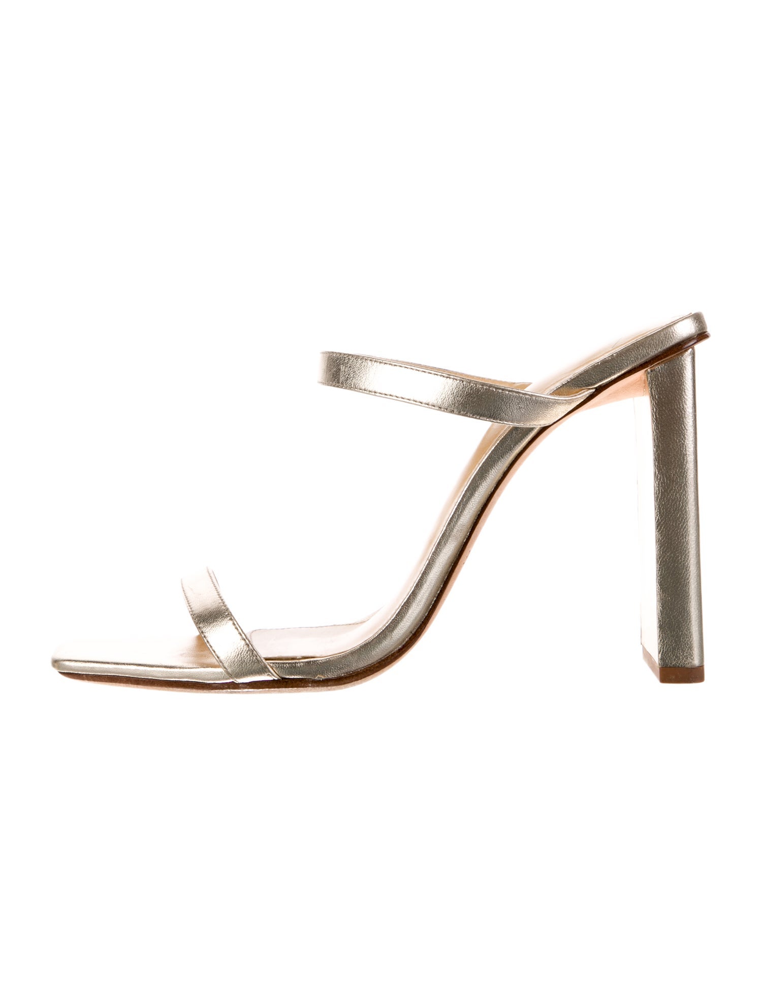 Alexandre Birman Leather Slides