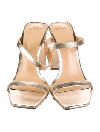 Alexandre Birman Leather Slides