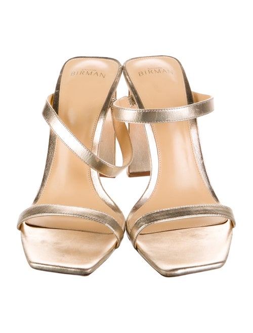 Alexandre Birman Leather Slides