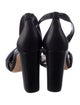 Alexandre Birman Leather Bow Accents Sandals