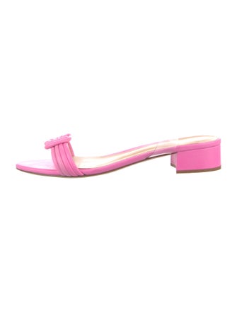 Alexandre Birman Leather Slides