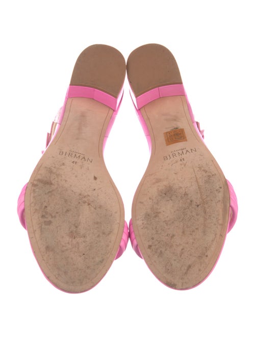 Alexandre Birman Leather Slides