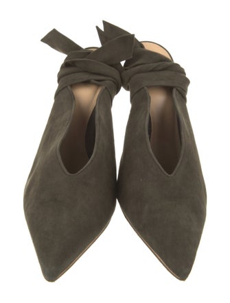 Alexandre Birman Suede Mules