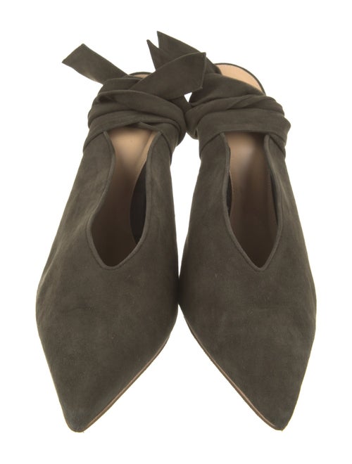 Alexandre Birman Suede Mules
