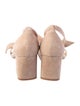 Alexandre Birman Suede Bow Accents Sandals