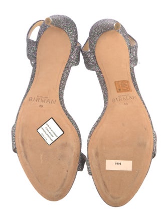 Alexandre Birman Glitter Sandals