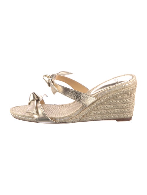 Alexandre Birman Leather Espadrilles