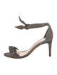 Alexandre Birman Glitter Animal Print Sandals